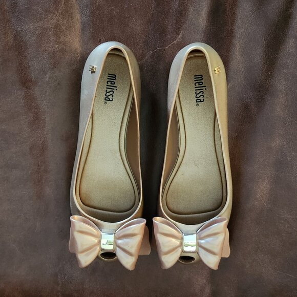 NWOT_ Melissa Bow Flats - Picture 1 of 6